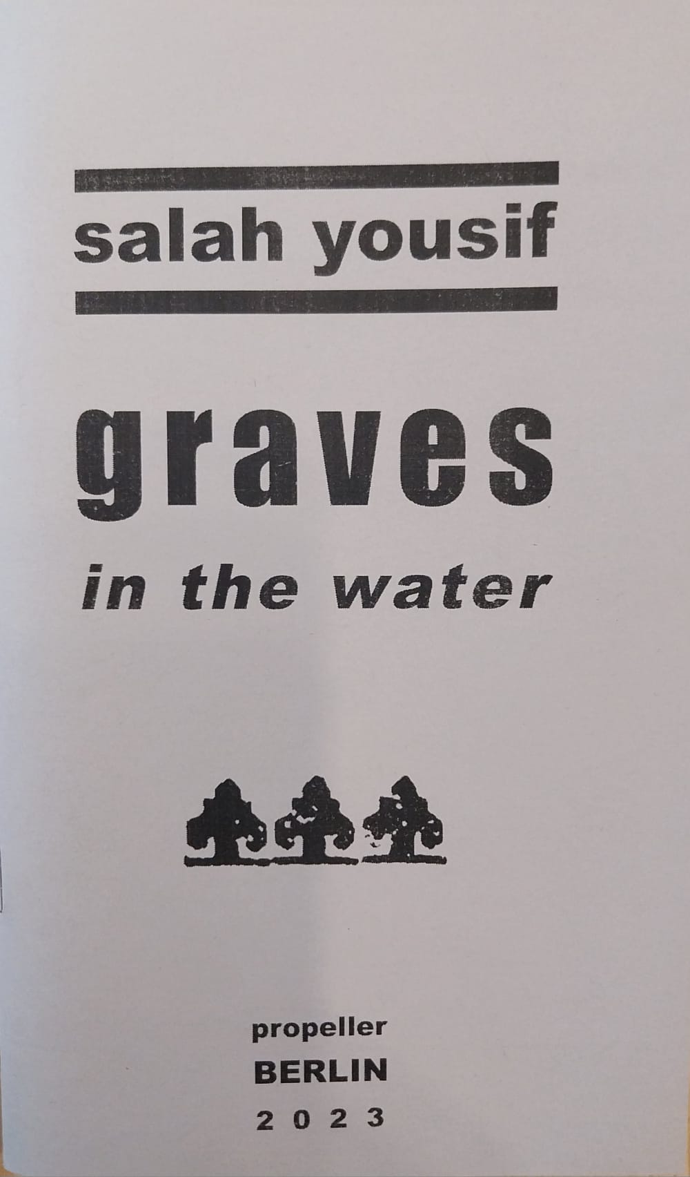 graves in the water